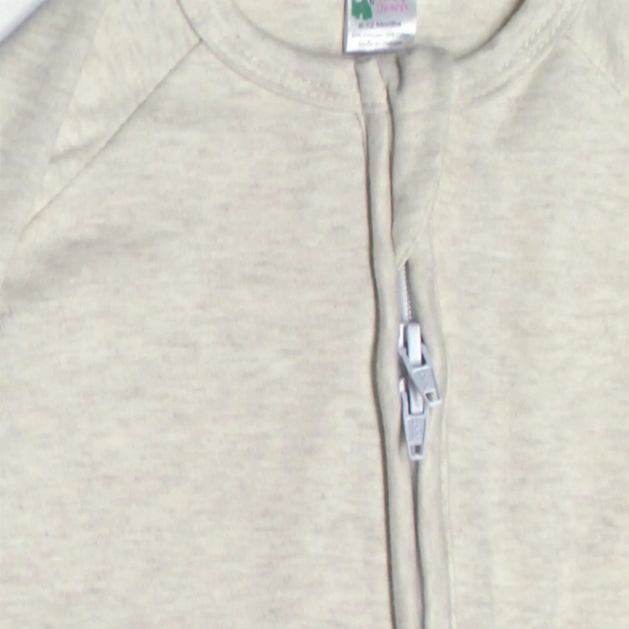 The Laughing Giraffe Baby Zipper PJ's With Mittens & Footies